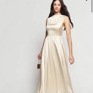 ❤️Reformation Sleeveless Silk Long Dress❤️